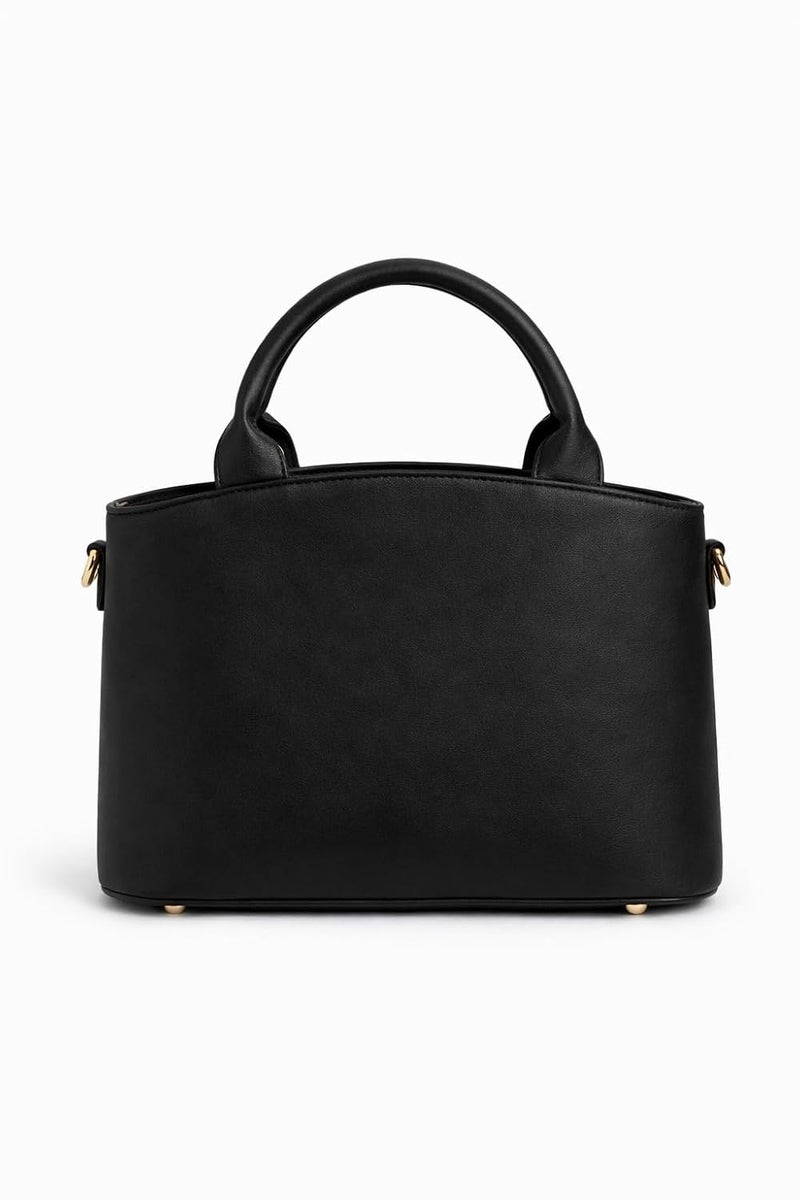 KLEIO Top Handle Satchel Handbag in Vegan Leather for Women - Image 3
